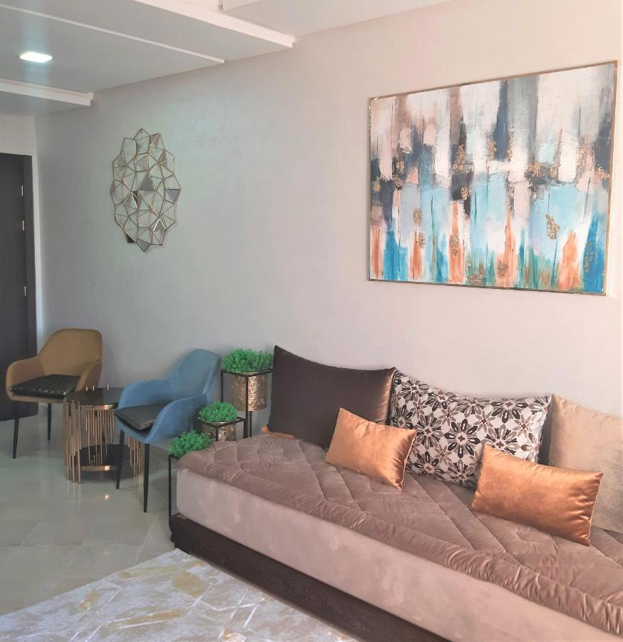 Appartement Pour Familles En Residence Avec Piscine Et Wifi Marrakesh Luaran gambar