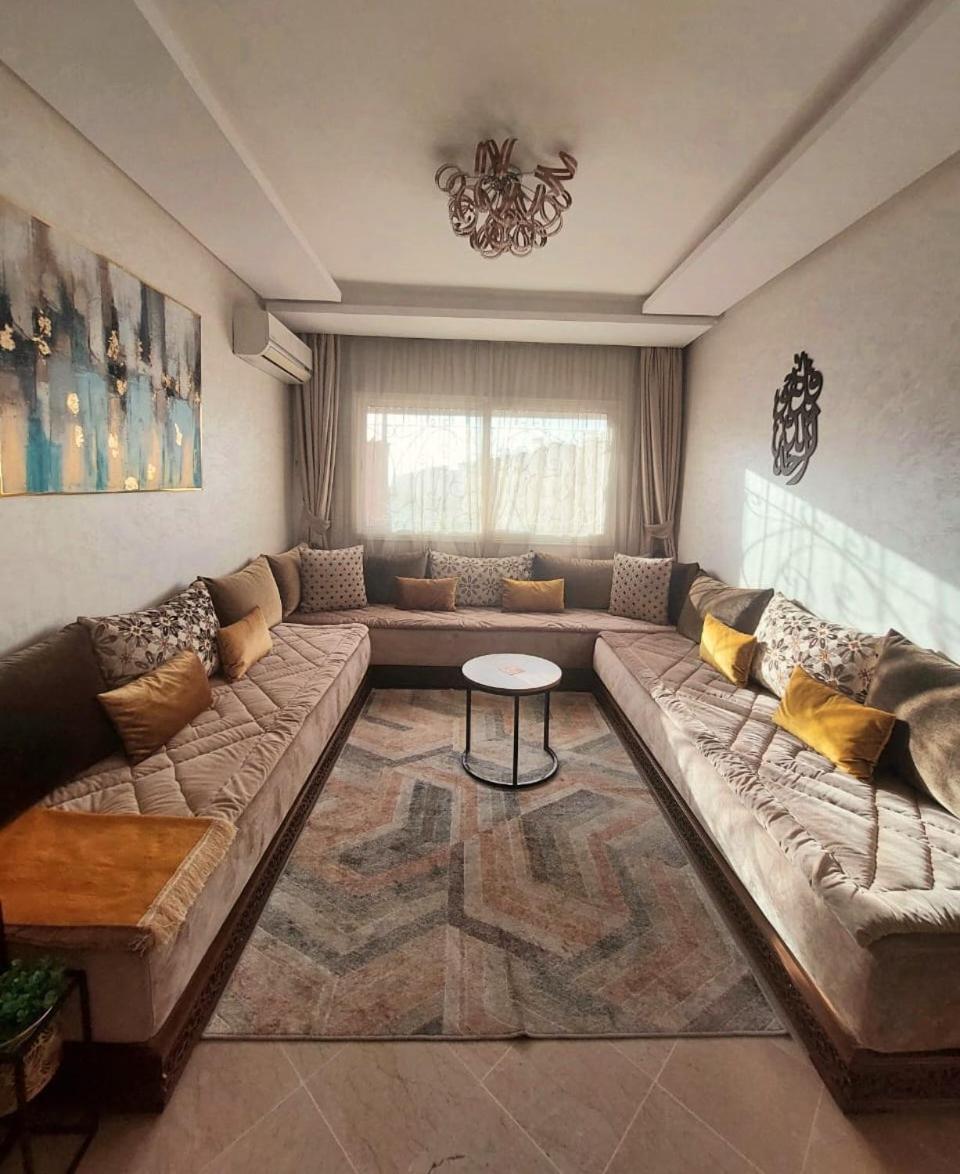 Appartement Pour Familles En Residence Avec Piscine Et Wifi Marrakesh Luaran gambar